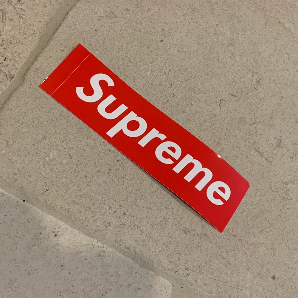 🔥HOST PICK🔥 Supreme Box Logo Sticker
